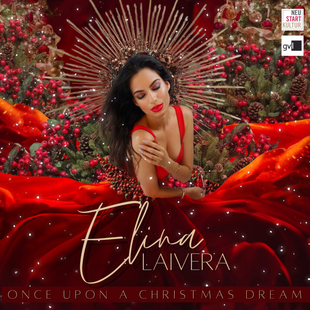 Christmas album OFFICIAL cover ARTWORK Elina Laivera Once Upon A Christmas Dream full album